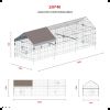 Poultry farming outdoor metal chicken coop