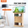 Aquarium Stand, 20 Gallon Fish Tank Stand, 25.2 x 15.7 x 28.3 in MDF Turtle Tank Stand, 167.6 lbs Load Capacity, Reptile Tank Stand with Storage