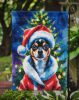 Black and Tan Chihuahua Christmas Garden Flag Mailbox Decorative Yard Banner Outside Patio Artwork for Flower Beds, Garden Size, Multicolor
