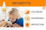 Healthy Paw Life - Calendula Lotion Spray – 4 fl oz Soothing Hot Spot & Itch Relief for Dogs | Made in the USA