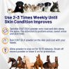 Healthy Paw Life - Coat Silk – 6 oz Holistic Canine & Equine Dry Powder for Itch & Odor Relief | Made in the USA