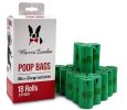 Warren London - Biodegradable Dog Poop Bags | 18 Rolls (270 Count) | Thick & Leak-Resistant | Made in the USA