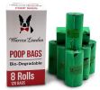 Warren London - Biodegradable Dog Poop Bags | 8 Rolls (120 Count) | Thick & Leak-Resistant | Made in the USA