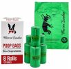 Warren London - Biodegradable Dog Poop Bags | 8 Rolls (120 Count) | Thick & Leak-Resistant | Made in the USA