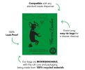 Warren London - Biodegradable Dog Poop Bags | 18 Rolls (270 Count) | Thick & Leak-Resistant | Made in the USA