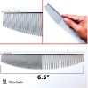 Warren London - Crescent Detail Copper Dog Comb | Half Moon Grooming Tool | Made in the USA