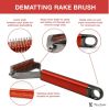 Warren London - Dematting Rake Brush | Undercoat Rake & Mat Remover | Made in the USA