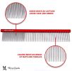 Warren London - Detangling Strong Dog Comb | Heavy-Duty Grooming Tool | Made in the USA