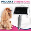 Warren London - Gel-Handle Slicker Brush for Long & Thick Fur | Made in the USA
