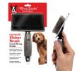 Warren London - Gel-Handle Slicker Brush for Long & Thick Fur | Made in the USA