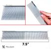 Warren London - Groomer's Everyday Copper Dog Comb | 7.5 Inch Dual-Action Grooming Tool | Made in the USA