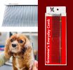 Warren London - Groomer's Everyday Copper Dog Comb | 7.5 Inch Dual-Action Grooming Tool | Made in the USA