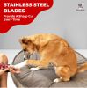 Warren London - Stainless Steel Dog Nail Clippers with Built-In Safety Guard | Made in the USA