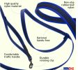 Dogline - 8ft Multi-Purpose Hands-Free Leash – Non-Slip Rubberized Nylon