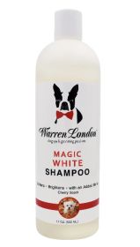 Warren London - Magic White Brightening Dog Shampoo - Cherry Scented - 17oz (Option: 17 oz)