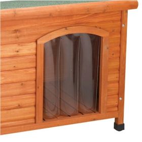 Premium Plus Frame Dog House Door Flap (Option: Large & Extra Large)