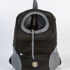 Pet Outing Backpack (Color: black, size: S)