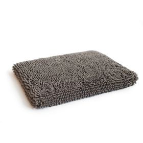 DGS Pet Products Dirty Dog Cushion Pad Small Brown 19" x 24" x 2.5" (Color: Grey, size: Extra Extra Large)