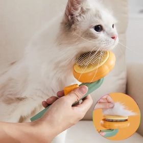 Cats Dog Grooming combs Clean Brush Cat Hair Brush (Primary Colour: Purple)