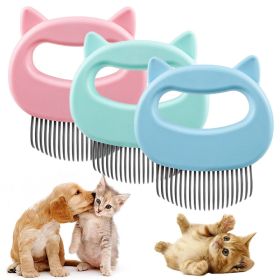 Pet Massage Brush Pet Grooming Massage Tool To Remove Loose Hairs (Primary Colour: Green, Piece: 2pcs)