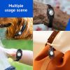 For AirTag Tracker Waterproof Protection Case Pet Leather Collar