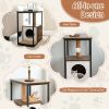Cat Furniture Coffee Table Cat House with Scratching Post