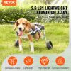 2 Wheels Dog Wheelchair for Back Legs, Pet Wheelchair Lightweight & Adjustable Assisting in Healing, Dog Cart/Wheelchair for Injured, Disabled