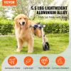 a 2 Wheels Dog Wheelchair for Back Legs, Pet Wheelchair Lightweight & Adjustable Assisting in Healing, Dog Cart/Wheelchair for Injured, Disabled