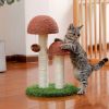 Cat Scratching Post with Natural Sisal Posts for Indoor Cats Game