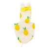 2pcs Parrot Diaper with Bowtie Cute Colorful Fruit Floral Cockatiel Pigeons Small Medium Large Pet Birds Flight Suit Clothes Washable