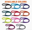 Dogline - Essential Nylon Flat Leash – Durable & Travel-Friendly Lead 4' | Made in the USA