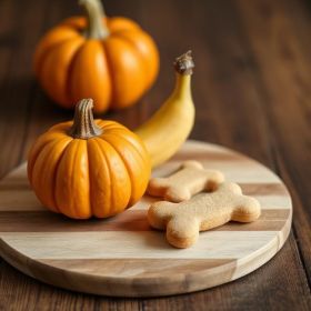 Roscoe & Stella's All-Natural Grain Free Treats (Option: Banana & Pumpkin Treats)