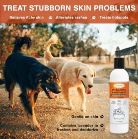 Healthy Paw Life - Lime Sulfur Medicated Pet Shampoo – Antifungal & Antibacterial Relief | Made in the USA (bottle size: 8oz)