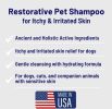 Healthy Paw Life - Sulfur & Neem Restorative Shampoo with Oatmeal – 8 fl oz Holistic Coat & Skin Renewal | Made in the USA