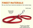 Dogline - Reinforced Microfiber Walking Leash – Machine Washable